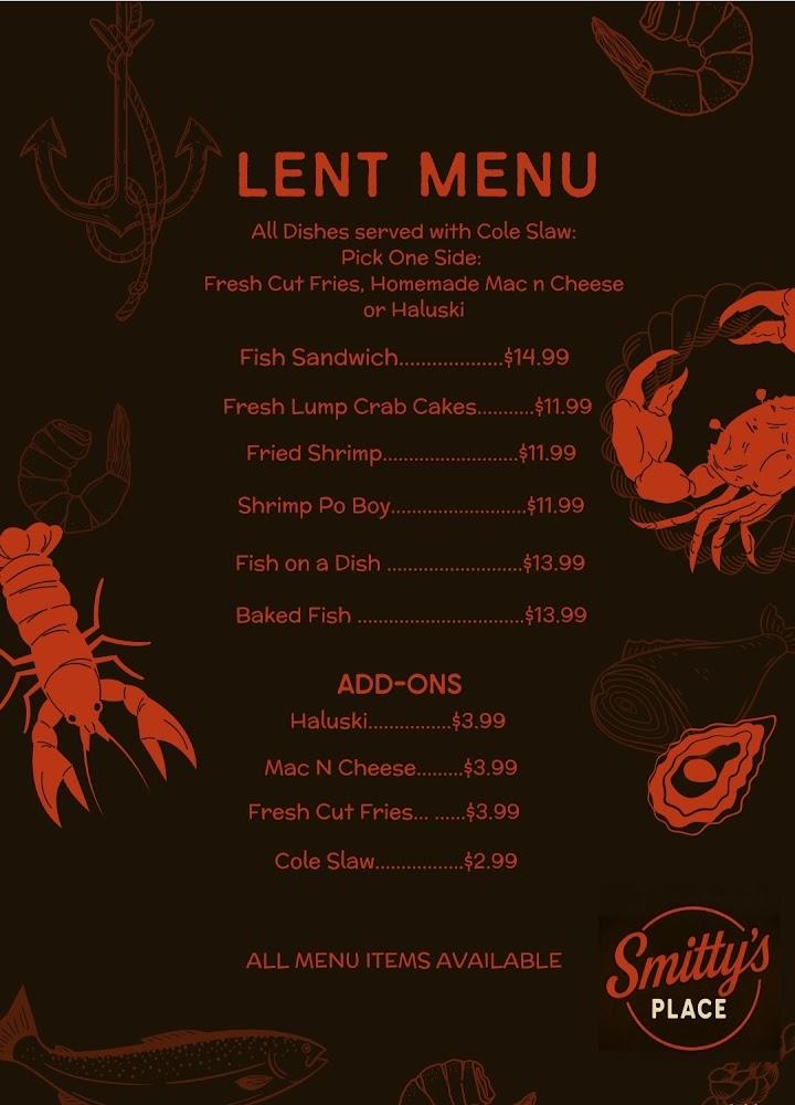 Smitty's Place Menu image 3